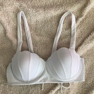 White Bikini Top